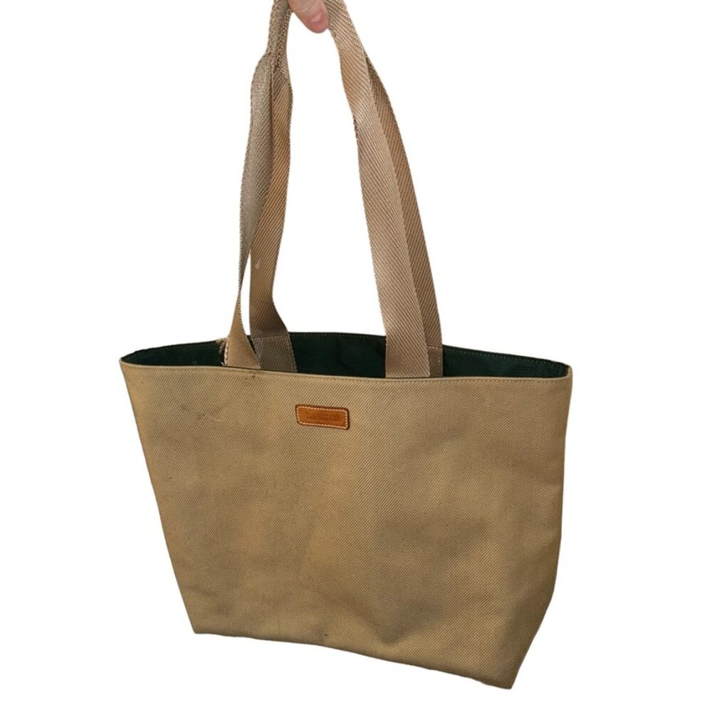 Hartmann Luggage classic khaki open top carry on tote bag